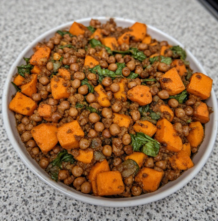 One-Pot Chickpea & Sweet Potato Tagine