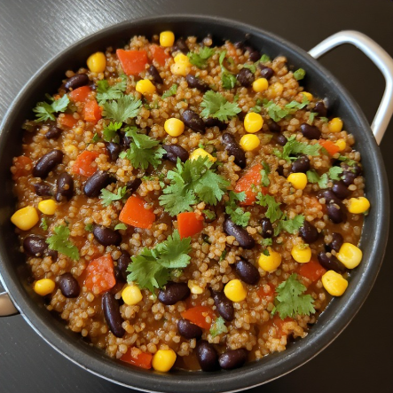 One-Pot Quinoa & Black Bean Mexican Stew