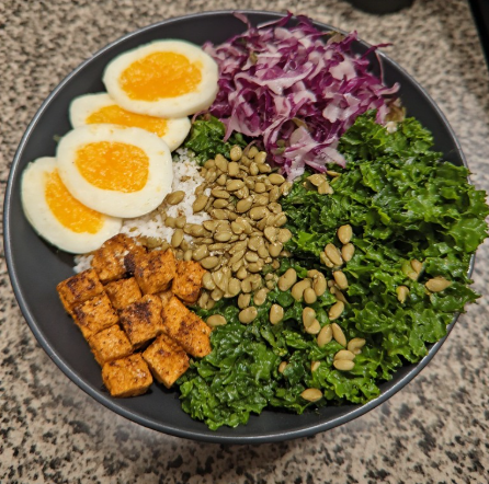 Tempeh & Kale Protein Bowl