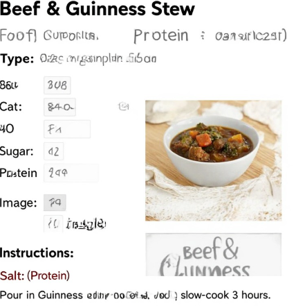 Beef & Guinness Stew