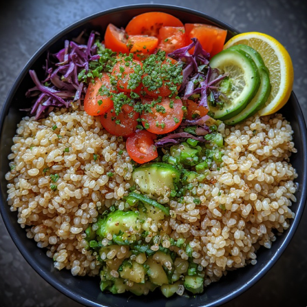 Zendaya-Inspired Veggie Grain Bowl