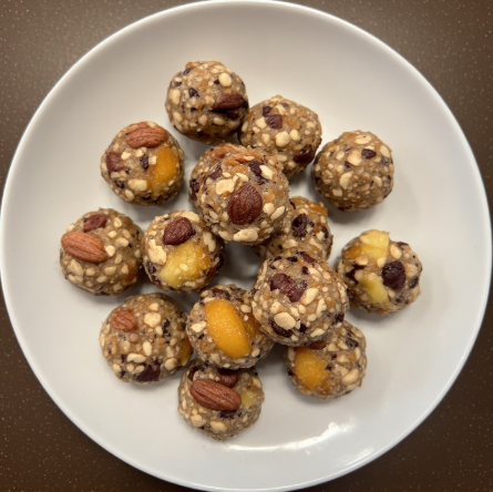 Zendaya-Inspired Fresh Fruit & Nut Energy Bites