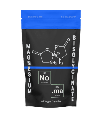 Magnésium Bisglycinate 500mg — Détente, Muscles & Sommeil