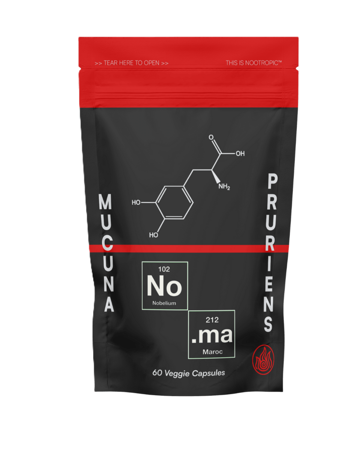 Mucuna Pruriens 400mg — Dopamine & Bien-être Profond - 1