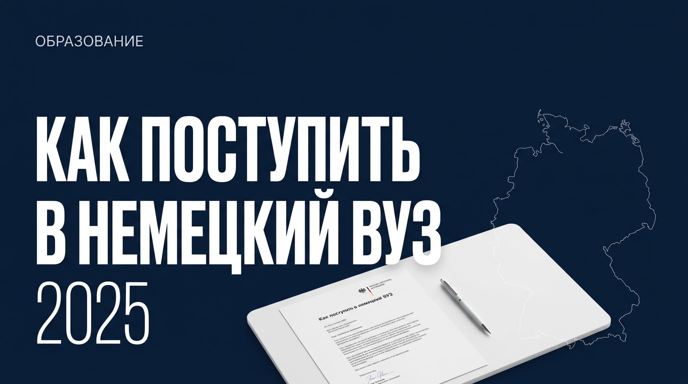 Как поступить в немецкий вуз: пошаговый гайд 2025