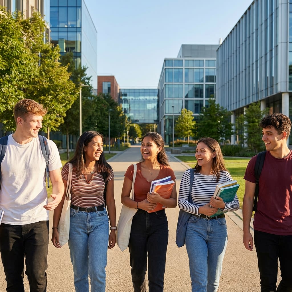 Студенты в европейском университете