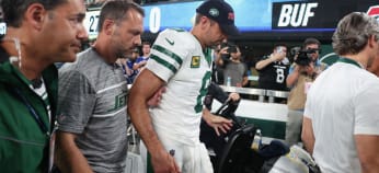 Is the Jets curse real? Aaron Rodgers' Achilles injury just added to the  story : NPR