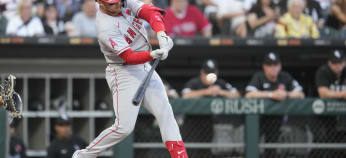 Ohtani homers twice, including career longest at 459 feet, Angels