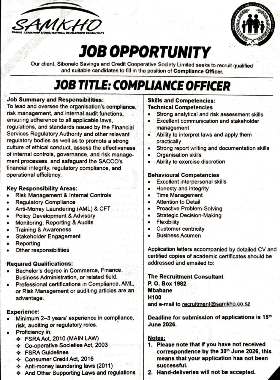 Compliance Officer