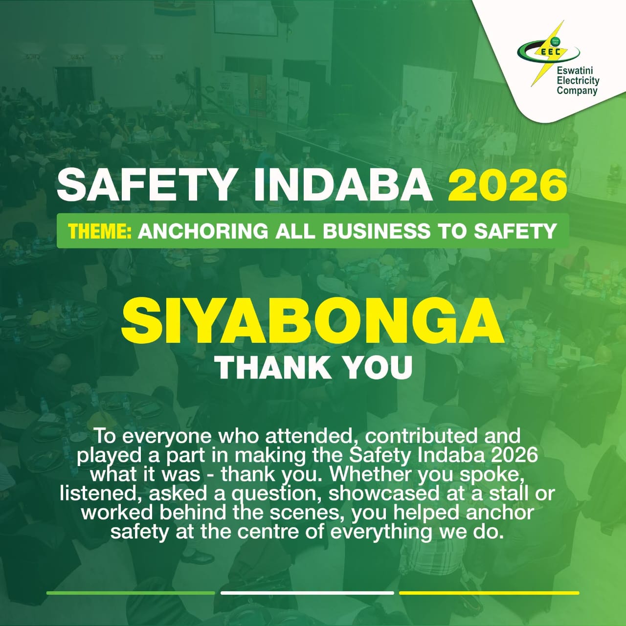 Safety Indaba EEC