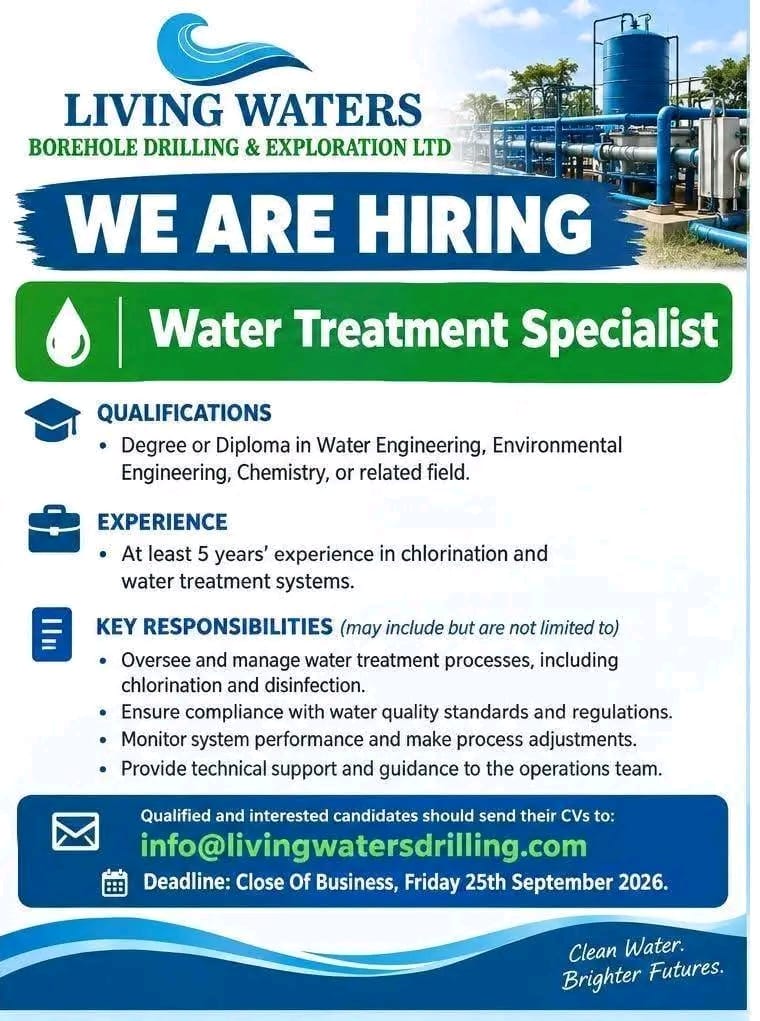 Water Treatment Specialist