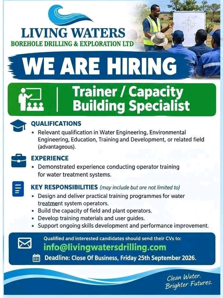 Trainee/Capacity Building Specialist