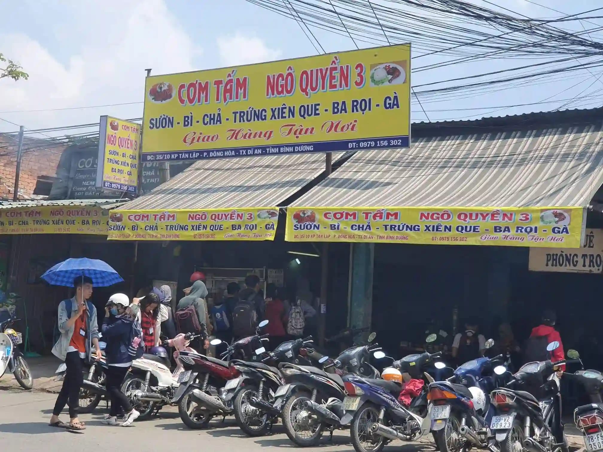 Ảnh quán cơm tấm sinh viên Ngô Quyền 3