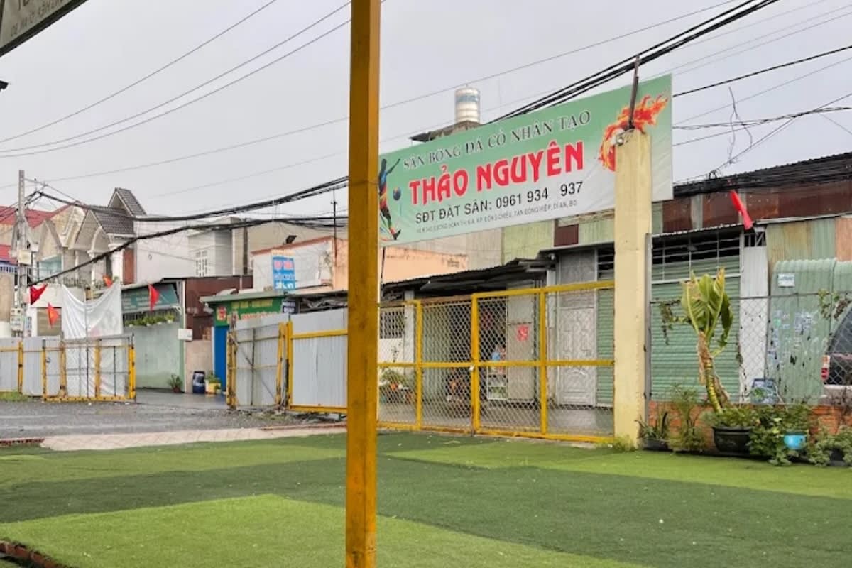 Top các sân thể thao nổi tiếng ở Dĩ An