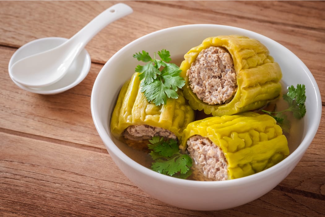 Canh Khổ Qua (Bitter Melon Soup)