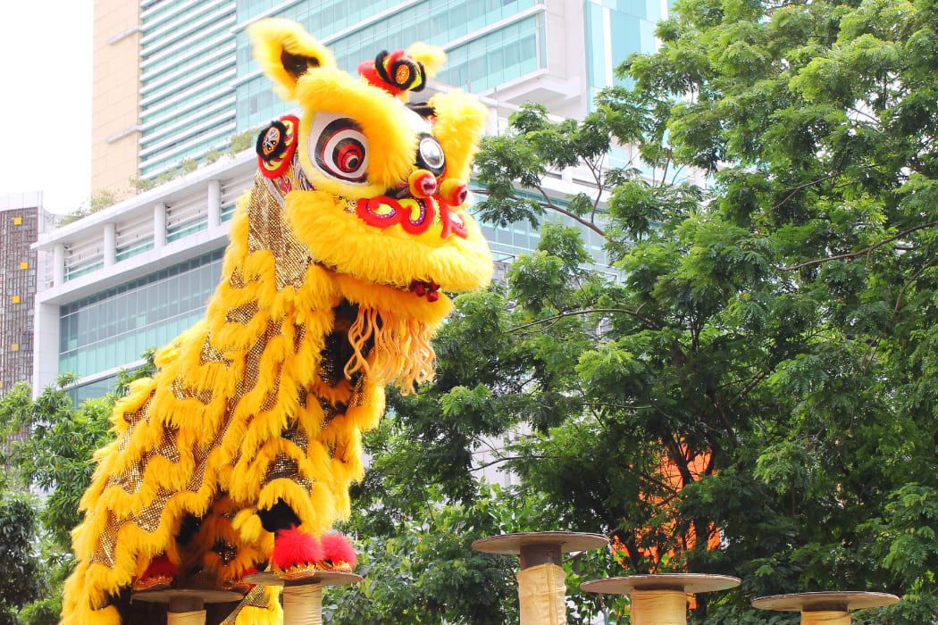 Lion and Dragon Dances
