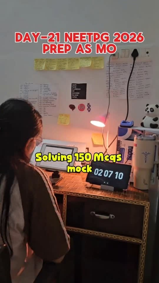 A doctor talking about preparing for UPSC CMS