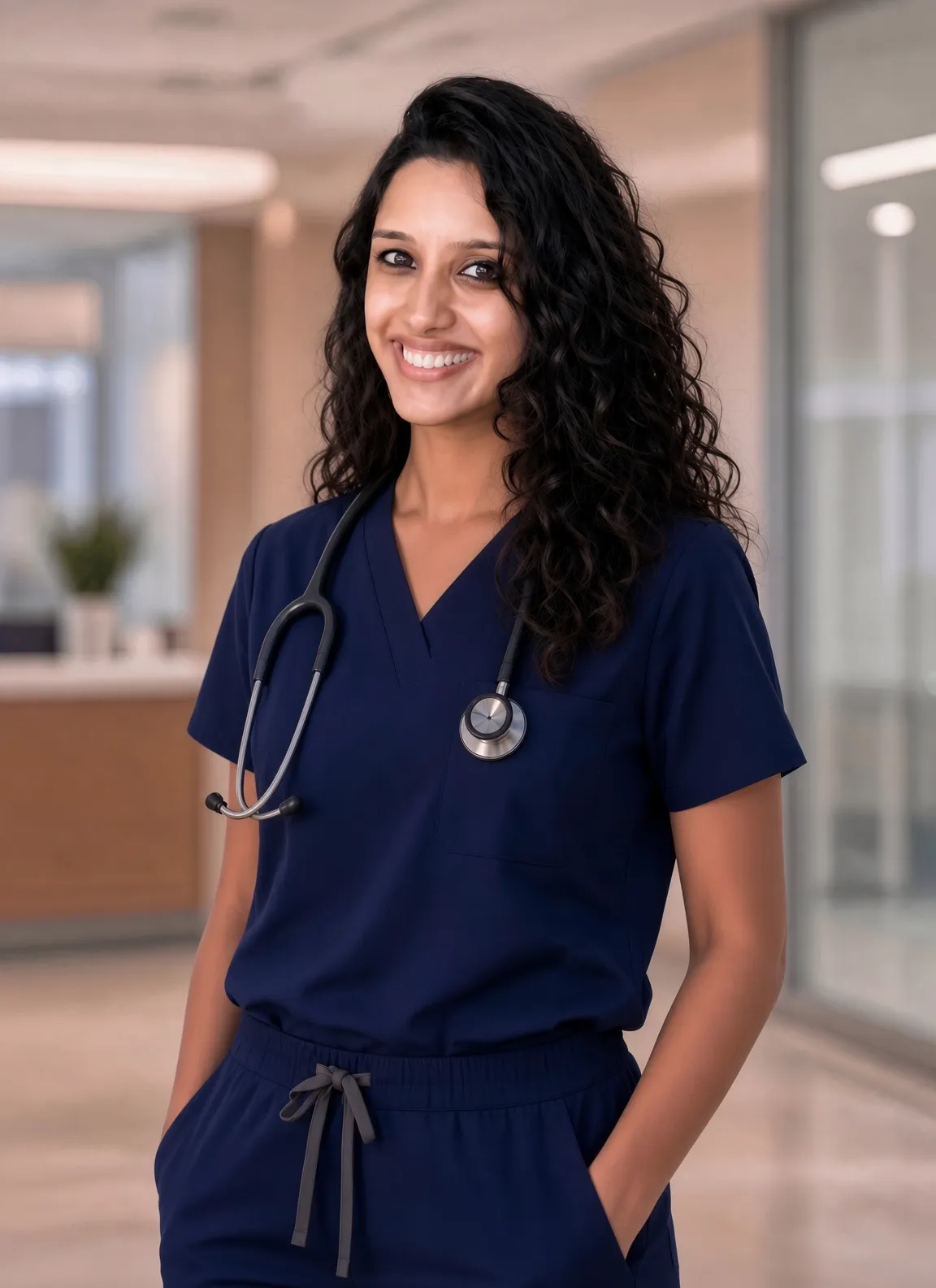 Doctor preparing for a licensing exam