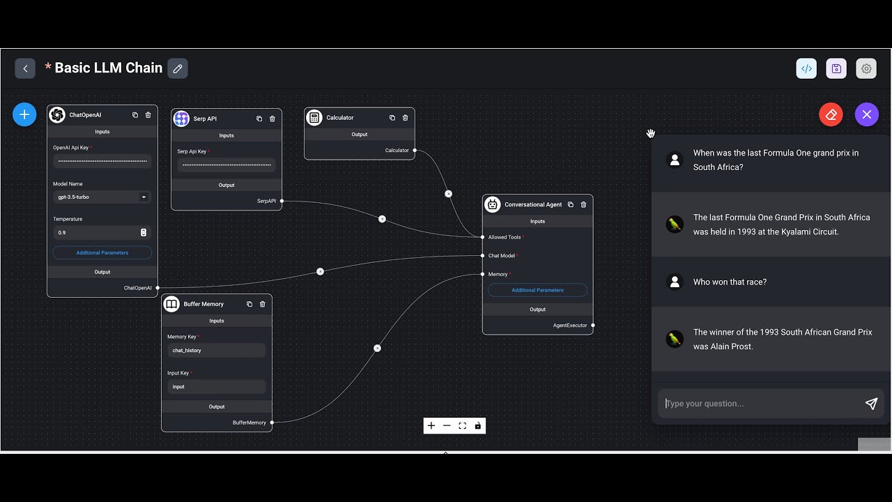 Flowise Workflow Builder
