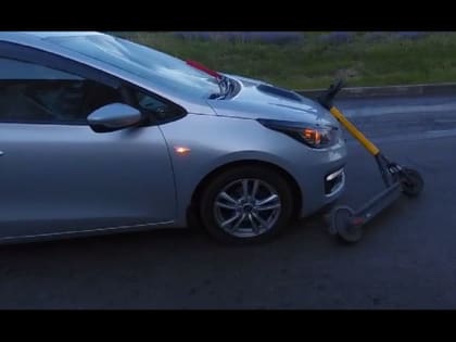 Водитель Kia сбил мужчину на самокате на ул. Ванеева в Нижнем Новгороде 29 мая