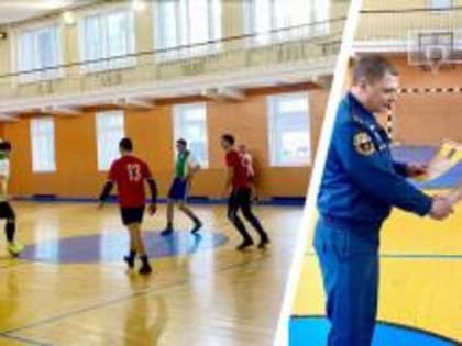 Сотрудники пожарной охраны Сарова провели чемпионат по мини-футболу