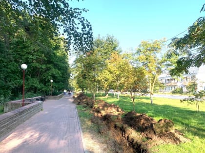 ​На улице Островского модернизируют для уличного освещения