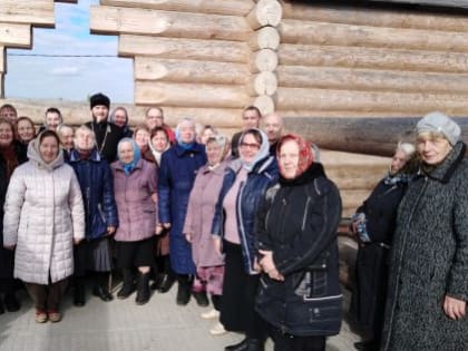 В день памяти мученицы Людмилы Чешской в Нагорном благочинии Нижнего Новгорода состоялся крестный ход в честь престольного праздника строящегося храма