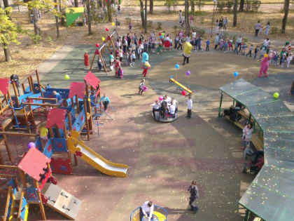 «Зеленый парк» открылся после благоустройства в Павлове