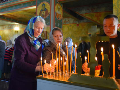 В Георгиевском храме Воскресенского благочиния Нижегородской епархии отметили престольный праздник