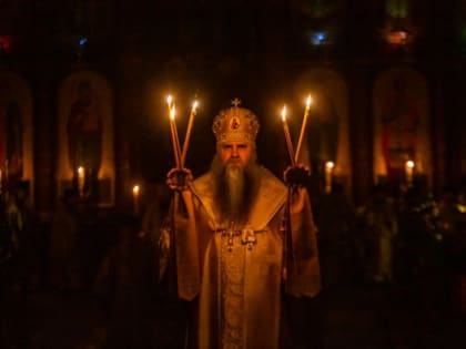 Митрополит Георгий возглавил Божественную литургию 1 января