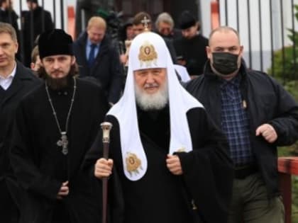 Глеб Никитин и патриарх Кирилл посетили Лукоянов