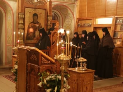 Престольный праздник в Архангельском скиту