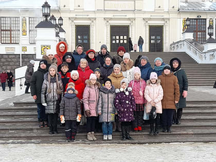 Воскресная школа села Красное совершила паломничество в Дивеево