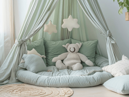 Как создать в детской комнате территорию комфорта и спокойствия для кожи
