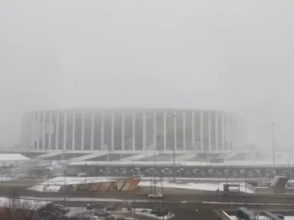 Нижний Новгород исчез в густом тумане: впечатляющие фото