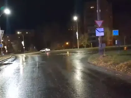 Инцидент с наездом на пешехода в центре города