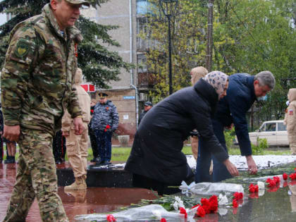 «Вахта Памяти» открыта при участии Оксаны Смолиной