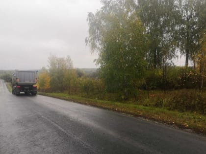 Три подъезда к селам и деревням отремонтировали в Воротынском районе