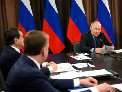 Глеб Никитин представил Владимиру Путину на заседании президиума Госсовета РФ предложения по развитию промышленности