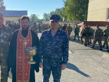 Помощник благочинного Нижегородского округа благословил на воинское служение бойцов мобильного отряда особого назначения