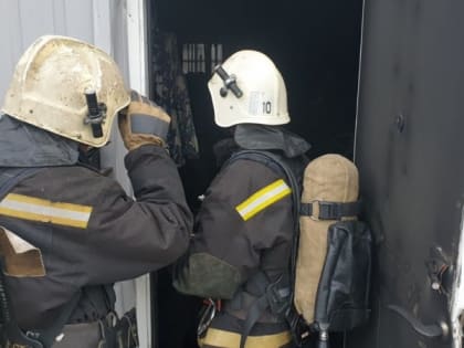 В Нижегородской области случился пожар, в котором сгорел человек