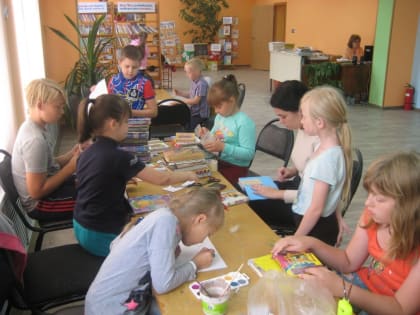 В группе летнего чтения «Совушки» в Центральной детской библиотеке заработала «Книжкина больница»