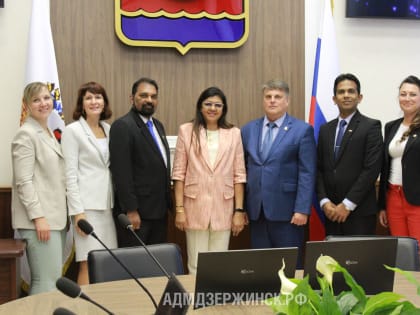 Дзержинск с официальным визитом посетила делегация из Шри-Ланки