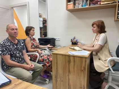 Оксана Дектерева провела очередной прием граждан