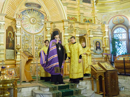 Епископ Варнава совершил богослужения Недели 20-й по Пятидесятнице
