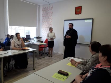 в МБОУ СШ г. Горбатов прошел муниципальный проблемно-методический семинар «Учебный курс ОРКСЭ: проблемы, опыт, перспективы»