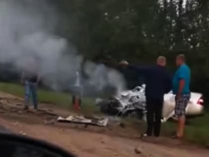 «Лада» улетела в кювет в Княгининском районе: водитель погиб, пассажир в больнице
