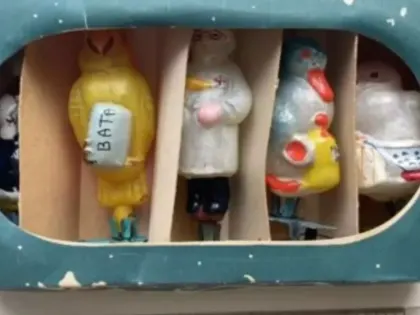 Советские елочные игрушки выставлены на продажу за рекордную сумму