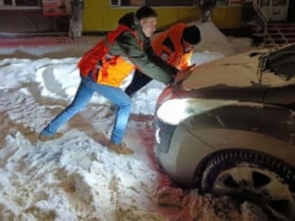 Поисково-спасательтный отряд «Волонтер» проводит акцию «Морозный патруль»