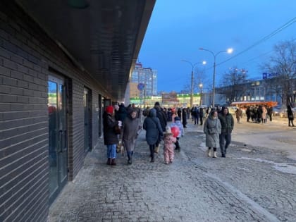 Нижегородцев вывели из ТРК «Небо» после отключения электричества